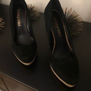 Luxury Rebel Women’s Suede Wedge